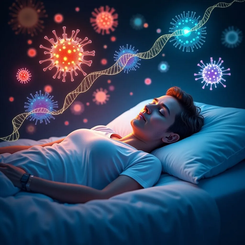 Impact of sleep deprivation on immune system function and pathogen susceptibility